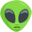 Эмодзи 👽 Messenger