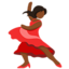 Эмодзи 💃🏾 Messenger