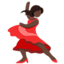 Эмодзи 💃🏿 Messenger