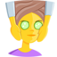 Эмодзи 💆 Messenger