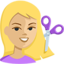 Эмодзи 💇🏼 Messenger