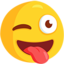 Эмодзи 😜 Messenger