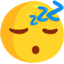 Эмодзи 😴 Messenger
