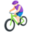 Эмодзи 🚴🏻 Messenger