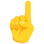 Эмодзи ☝️ Messenger
