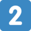 数字の2 (Twitter)