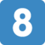 数字の8 (Twitter)