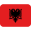 Flag: Albania Twitter/X emoji