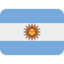 Flag of Argentina Twitter/X emoji