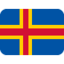 Flag: Åland Islands Twitter/X emoji
