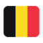 Flag: Belgium Twitter/X emoji