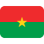 Flag: Burkina Faso Twitter/X emoji