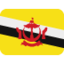Flag: Brunei Twitter/X emoji