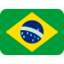Flag: Brazil Twitter/X emoji
