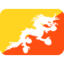 Flag: Bhutan Twitter/X emoji