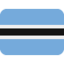 Flag: Botswana Twitter/X emoji