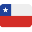 Flag: Chile Twitter/X emoji