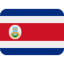 Flag: Costa Rica Twitter/X emoji