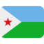 Flag: Djibouti Twitter/X emoji