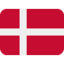 Flag: Denmark Twitter/X emoji