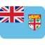Flag: Fiji Twitter/X emoji