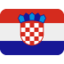 Flag: Croatia Twitter/X emoji