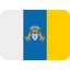 Flag: Canary Islands Twitter/X emoji