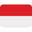 Bendera Indonesia Twitter/X emoji