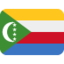 Flag: Comoros Twitter/X emoji