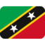 Flag: St. Kitts & Nevis Twitter/X emoji