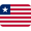 Flag: Liberia Twitter/X emoji
