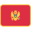 Flagge: Montenegro Twitter/X emoji