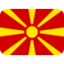 Flag: North Macedonia Twitter/X emoji