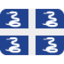 Flag: Martinique Twitter/X emoji