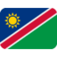Flag: Namibia Twitter/X emoji
