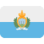 Flag: San Marino Twitter/X emoji