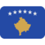 Flag: Kosovo Twitter/X emoji
