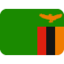 Flag: Zambia Twitter/X emoji
