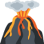 Volcano Twitter/X emoji