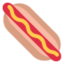 Hot Dog Twitter/X emoji
