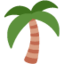 Palm Tree Twitter/X emoji