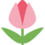 Tulip Twitter/X emoji