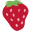 Strawberry Twitter/X emoji