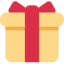 Wrapped Gift Twitter/X emoji