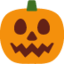 Jack-O-Lantern Twitter/X emoji