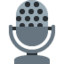 Studio Microphone Twitter/X emoji