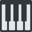Musical Keyboard Twitter/X emoji