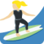 Woman Surfing（やや明るい肌色） (Twitter)