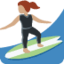 Woman Surfing（中間の肌色） (Twitter)