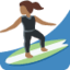 Woman Surfing（やや暗い肌色） (Twitter)